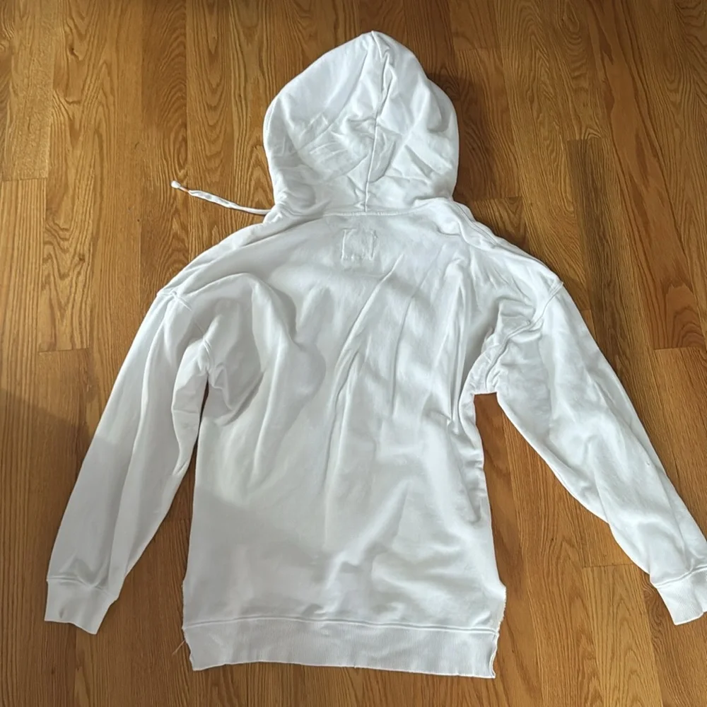 Aerie Classic White oversized hoodie EUC - Picture 3 of 3